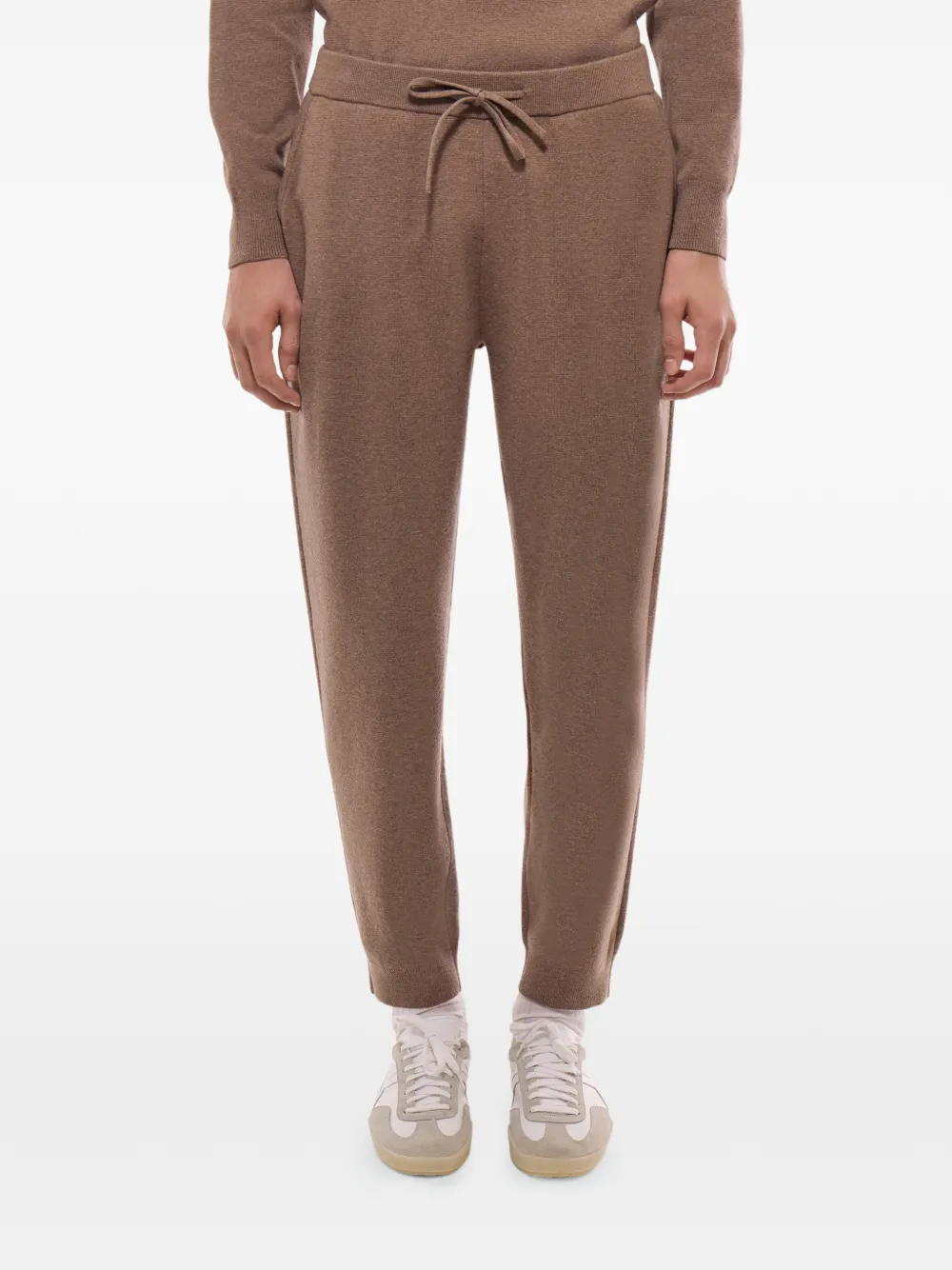  Fursac Drawstring Track Pants - Brown 