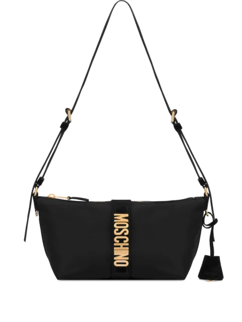 Moschino logo-lettering shoulder bag