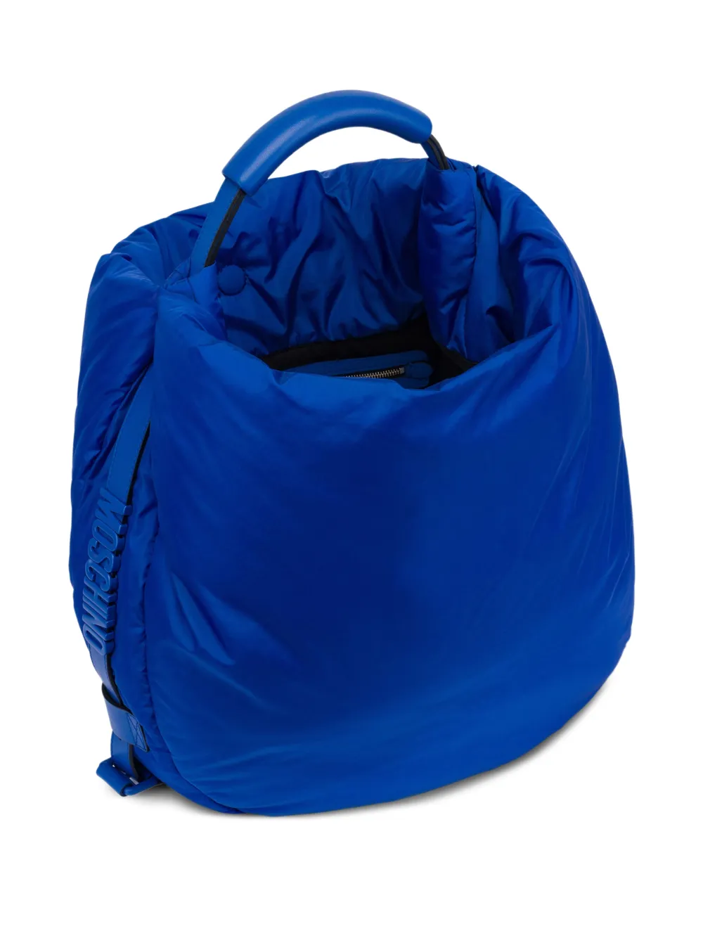 Moschino Handle Me medium tas Blauw