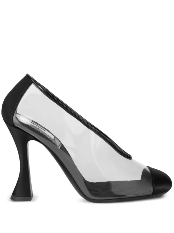 Moschino Pvc Pumps in White