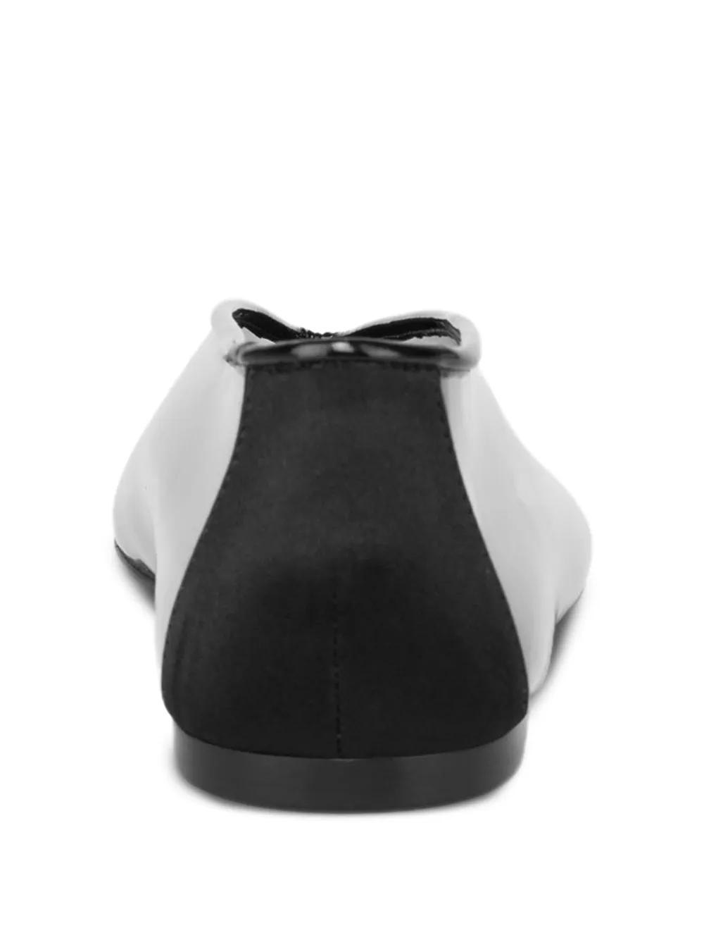 Moschino Semi-doorzichtige ballerina's Wit