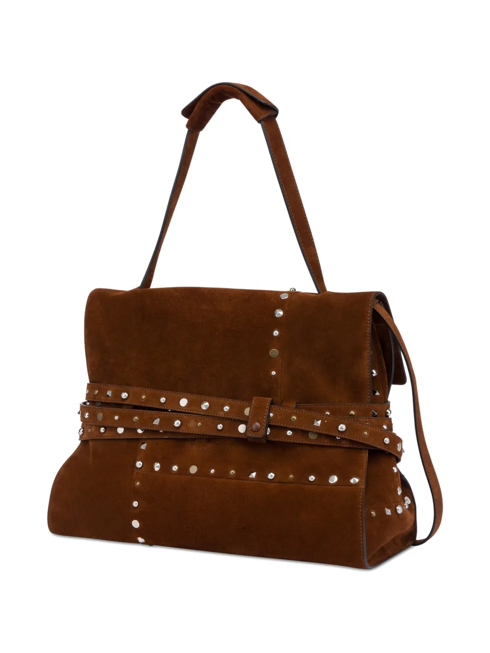 Moschino Tie Me medium shopper Bruin