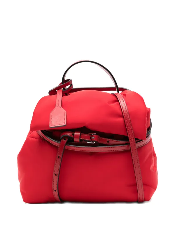 Moschino Tie Me Small Handbag in Red