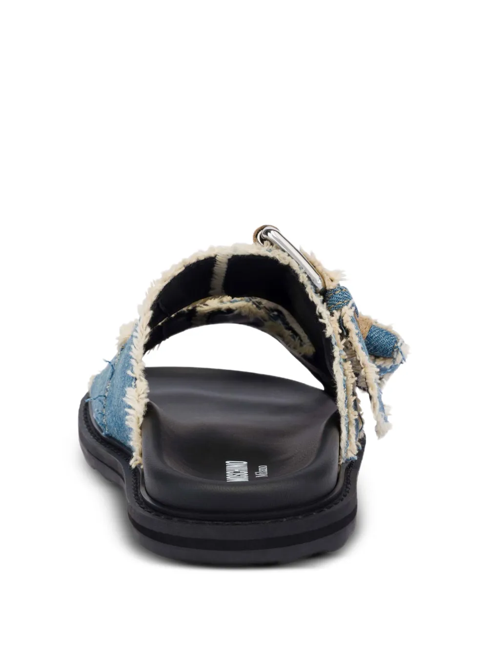 Moschino Sandalen met franje Blauw