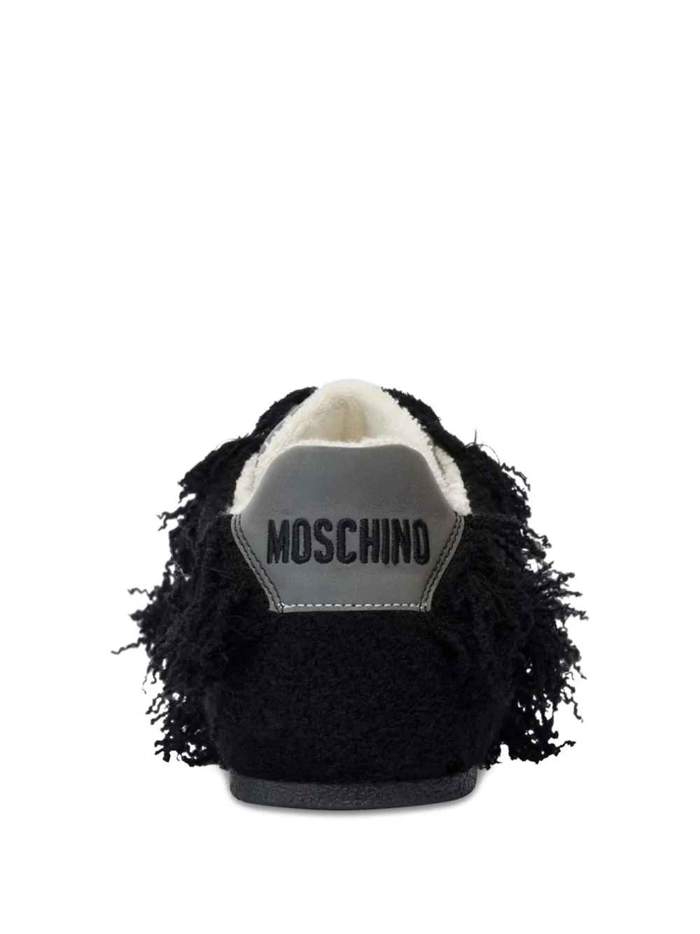 Moschino Sneakers met franje afwerking Zwart