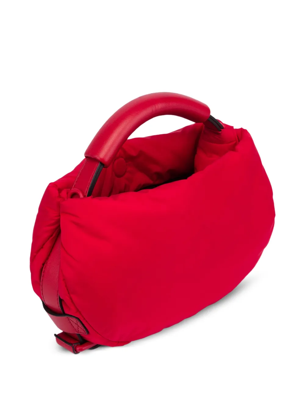 Moschino Handle Me kleine shopper Rood