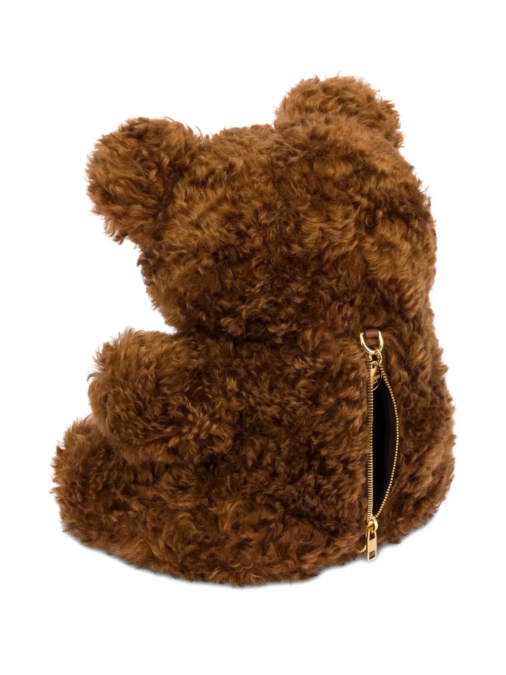 Moschino Teddy Bear handtas met rits Bruin