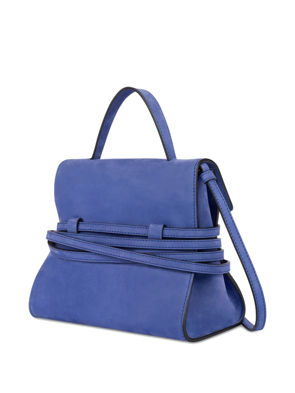 Moschino Tie Me tote bag - Blauw