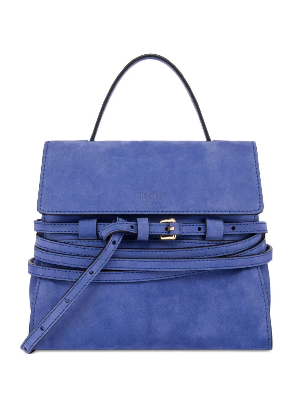 Moschino Tie Me tote bag - Blu