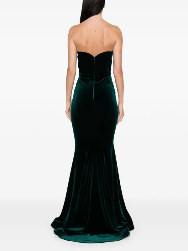 knee length dresses for ladies Enya Midnight Wallflower Strapless Maxi Dress main image 1