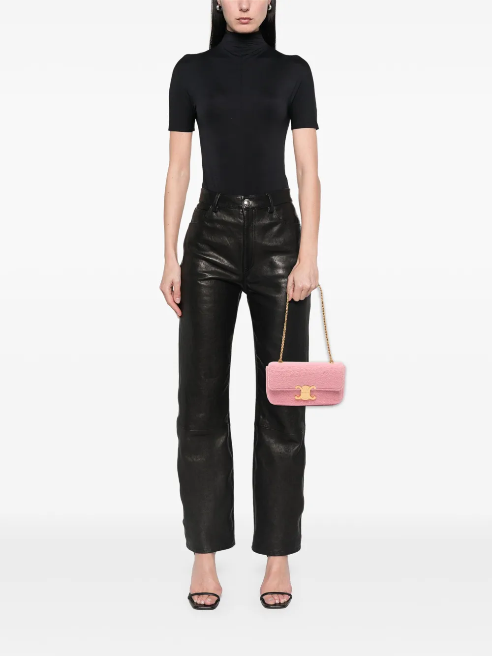 Celine Pre-Owned sac porté épaule Claude Chain en tweed (2022) | Pre-owned | Image 2