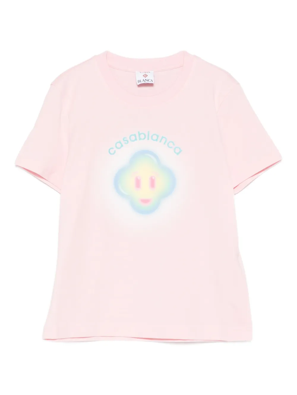 Casablanca Logo T-shirt In Pink