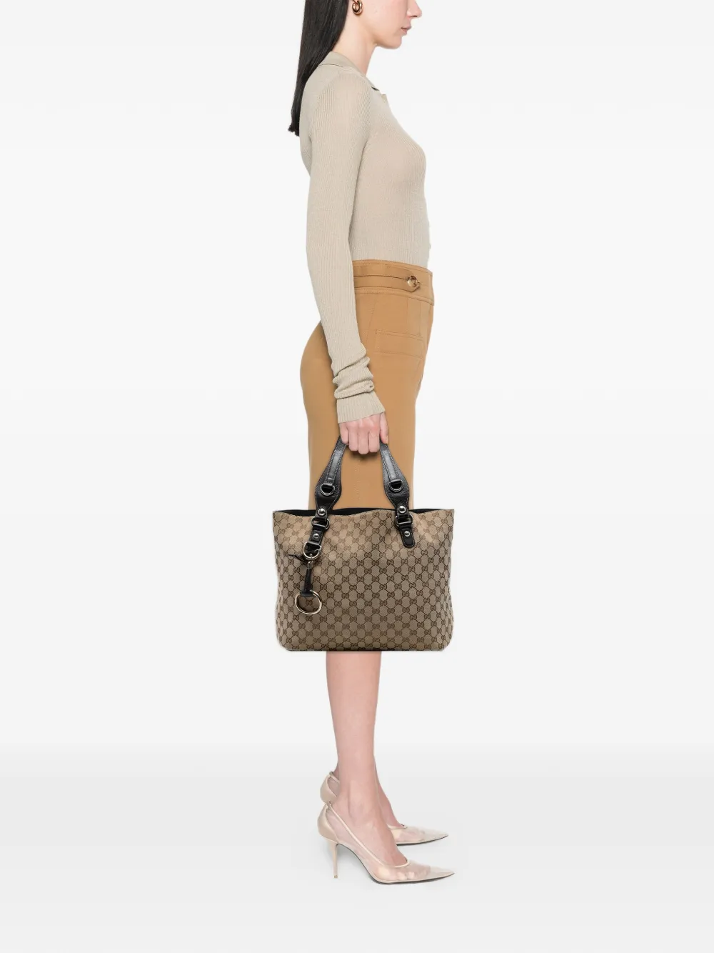 Gucci Pre-Owned 2016-2025 GG Canvas Icon Bit tote bag | Pre-Owned | Image 2