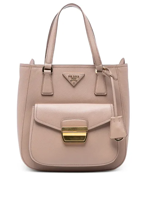 Prada Pre-Owned 2013-2025 Saffiano Lux Metropolis Tote satchel
