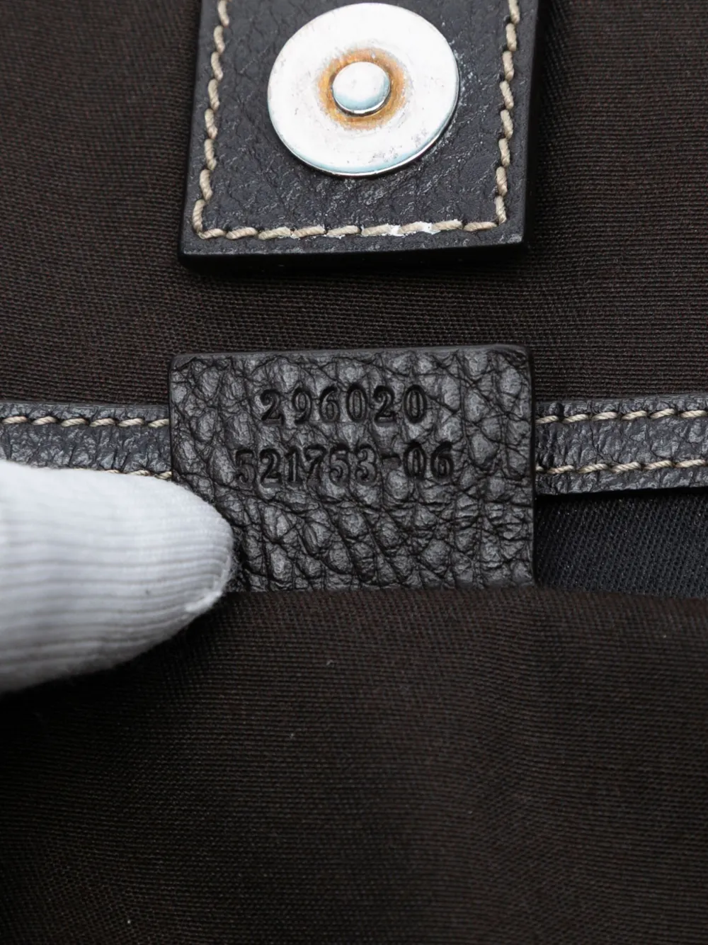 GUCCI Pre-owned 2000-2015 Gg Crystal Joy Tote Bag In Brown