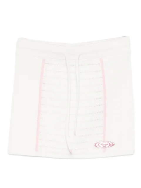 Casablanca falda con ribete de cordones