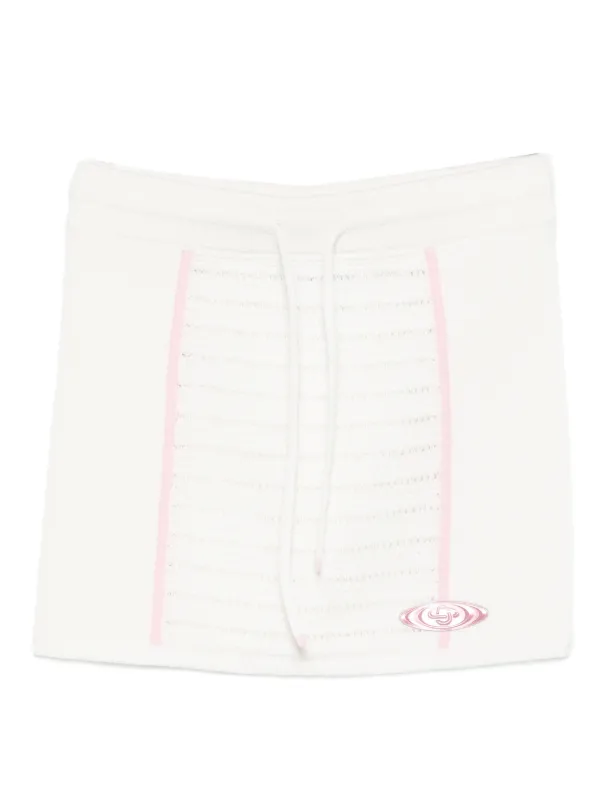 Casablanca Bourgeoise Girl Skirt in White