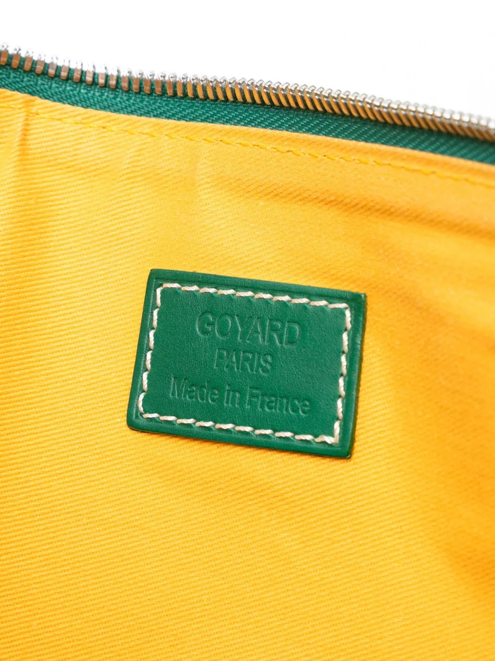 GOYARD Pre-owned 2011 Ine Senat Gm Clutch Bag In Green