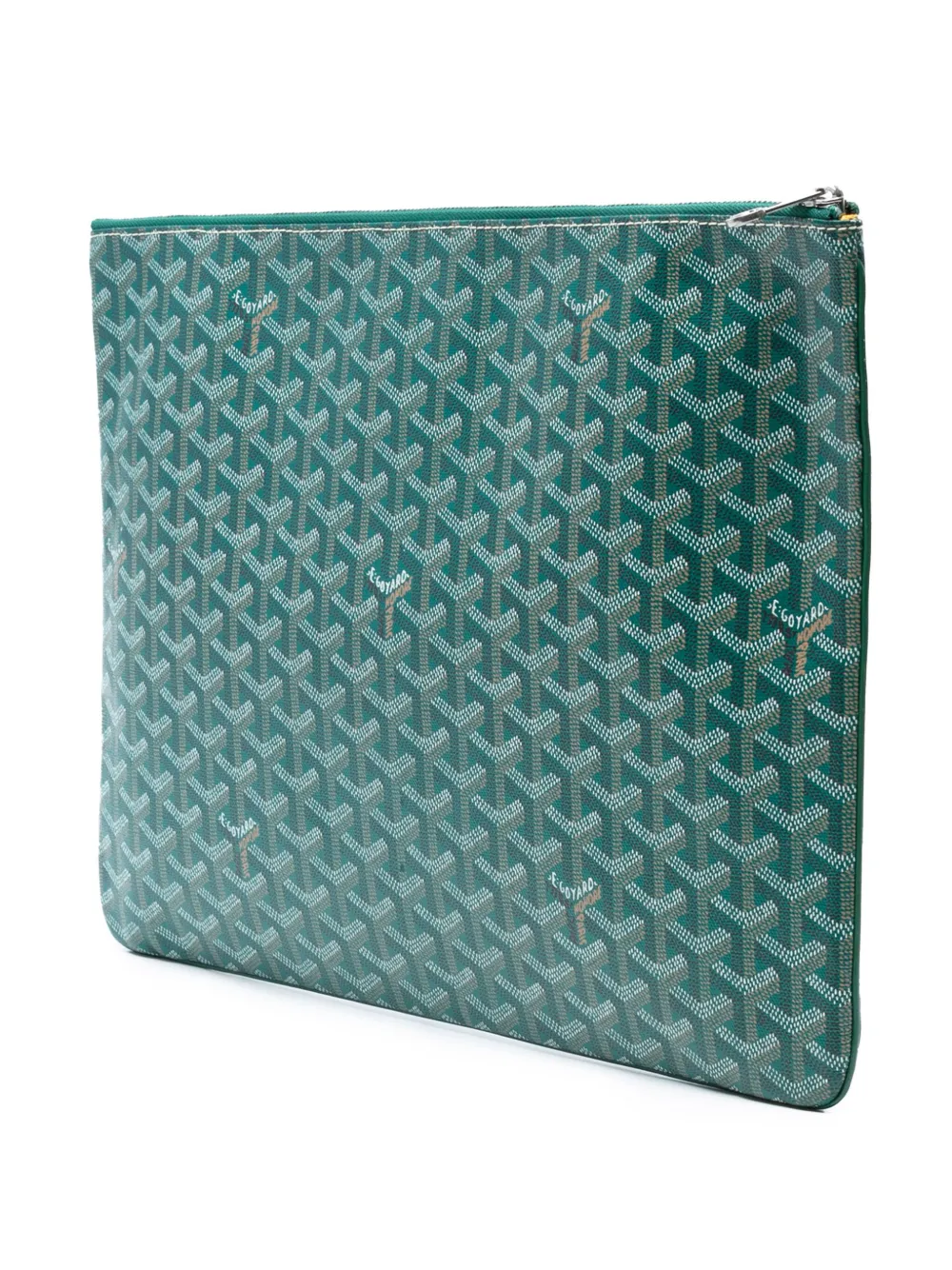 GOYARD Pre-owned 2011 Ine Senat Gm Clutch Bag In Green
