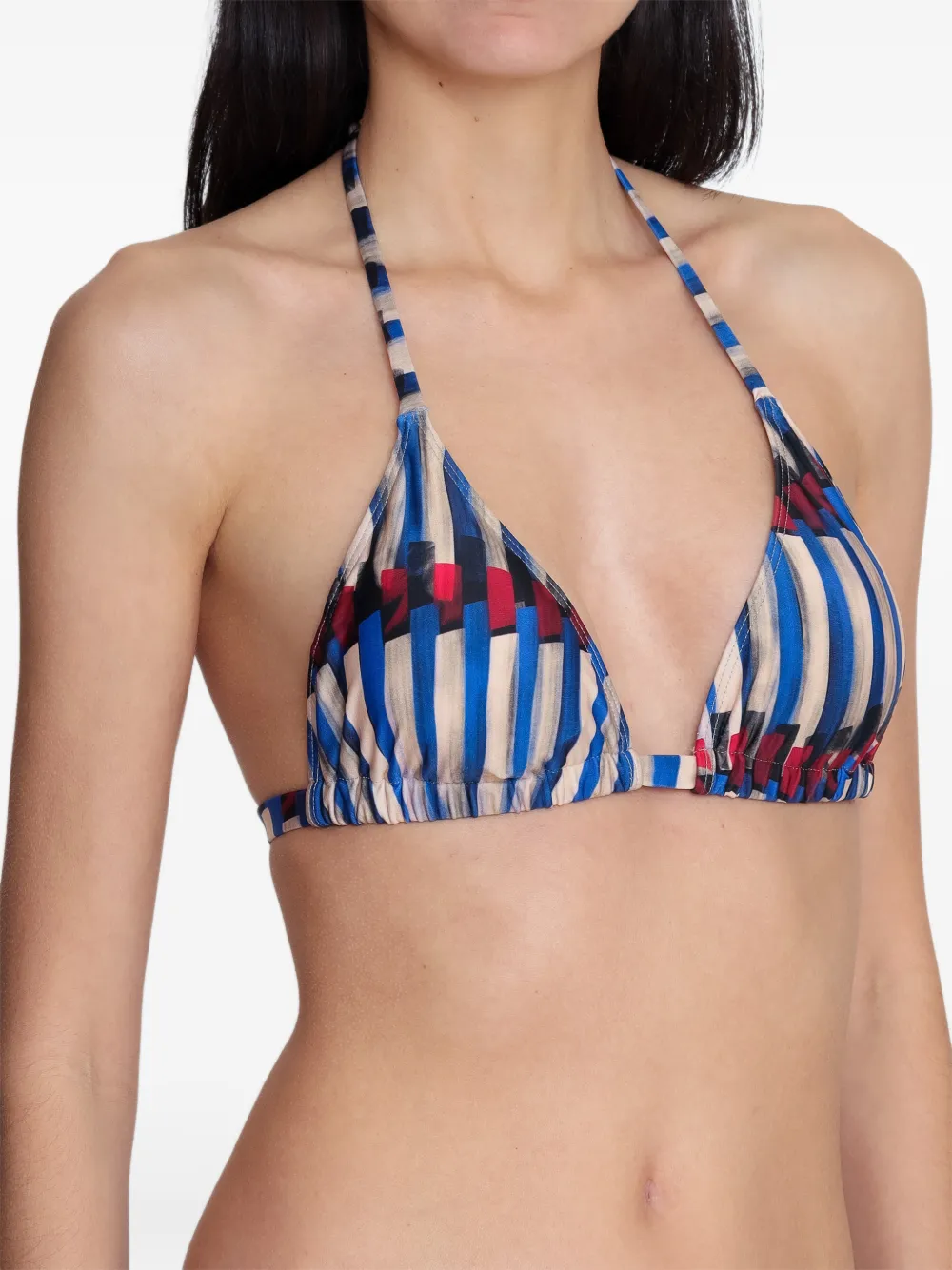 Lygia & Nanny printed tie bikini top | Bikinis | Image 2