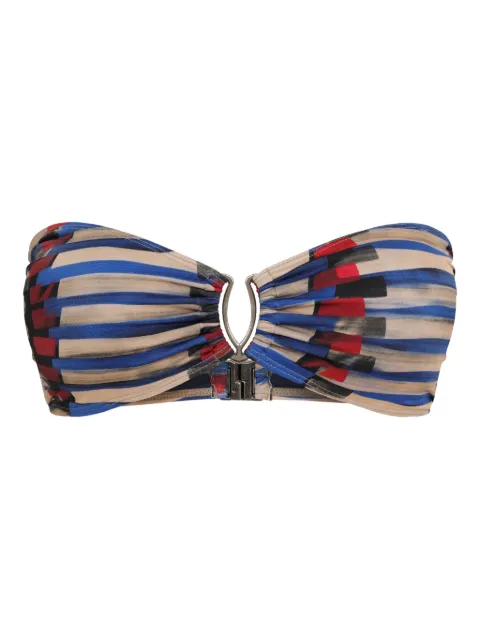 Lygia & Nanny printed bikini top