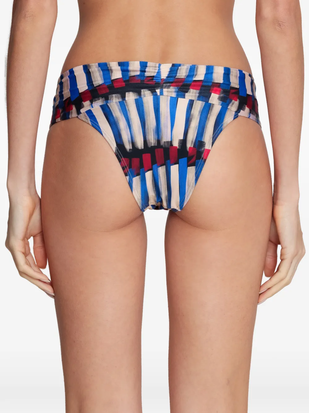 Lygia & Nanny Jasper bikinislip met print Beige