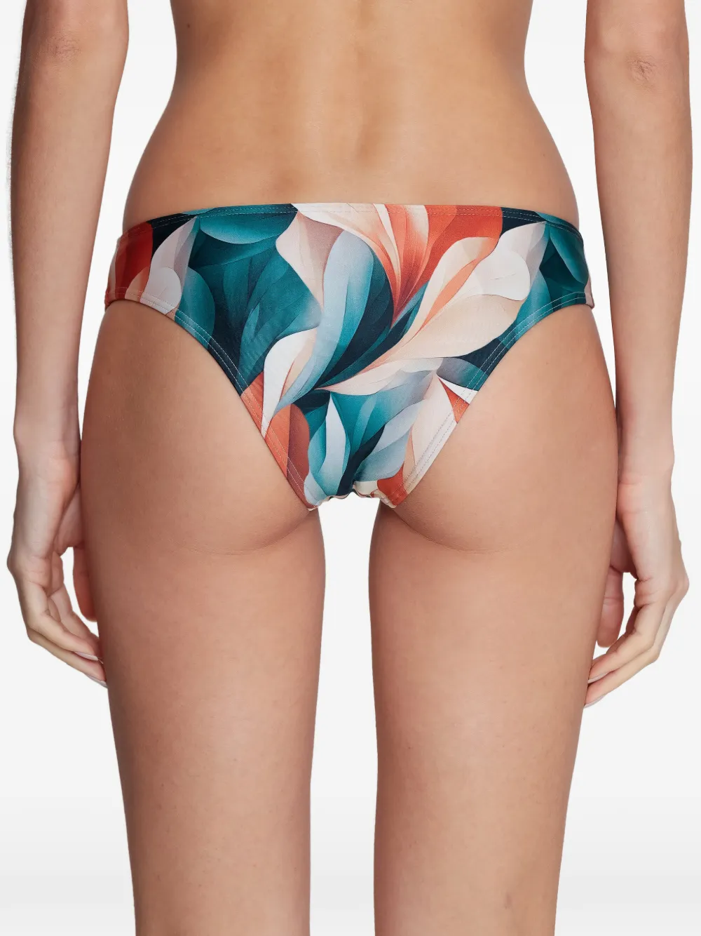 Lygia & Nanny Bikinislip met print Groen