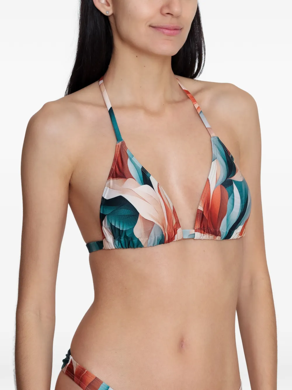 Lygia & Nanny Iasmim printed bikini top | Bikinis | Image 2