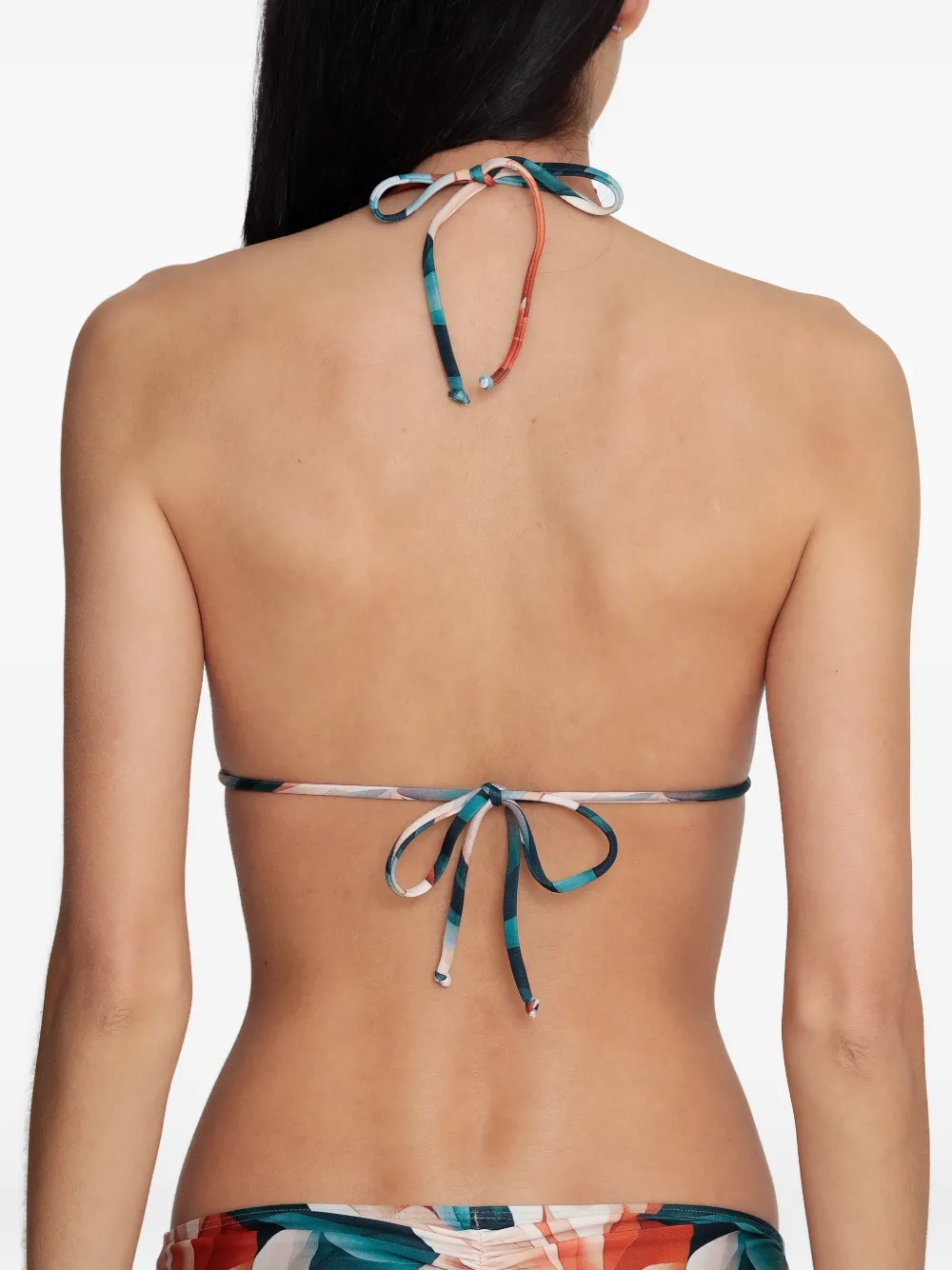 Lygia & Nanny Hanna Printed Bikini Top In Multi