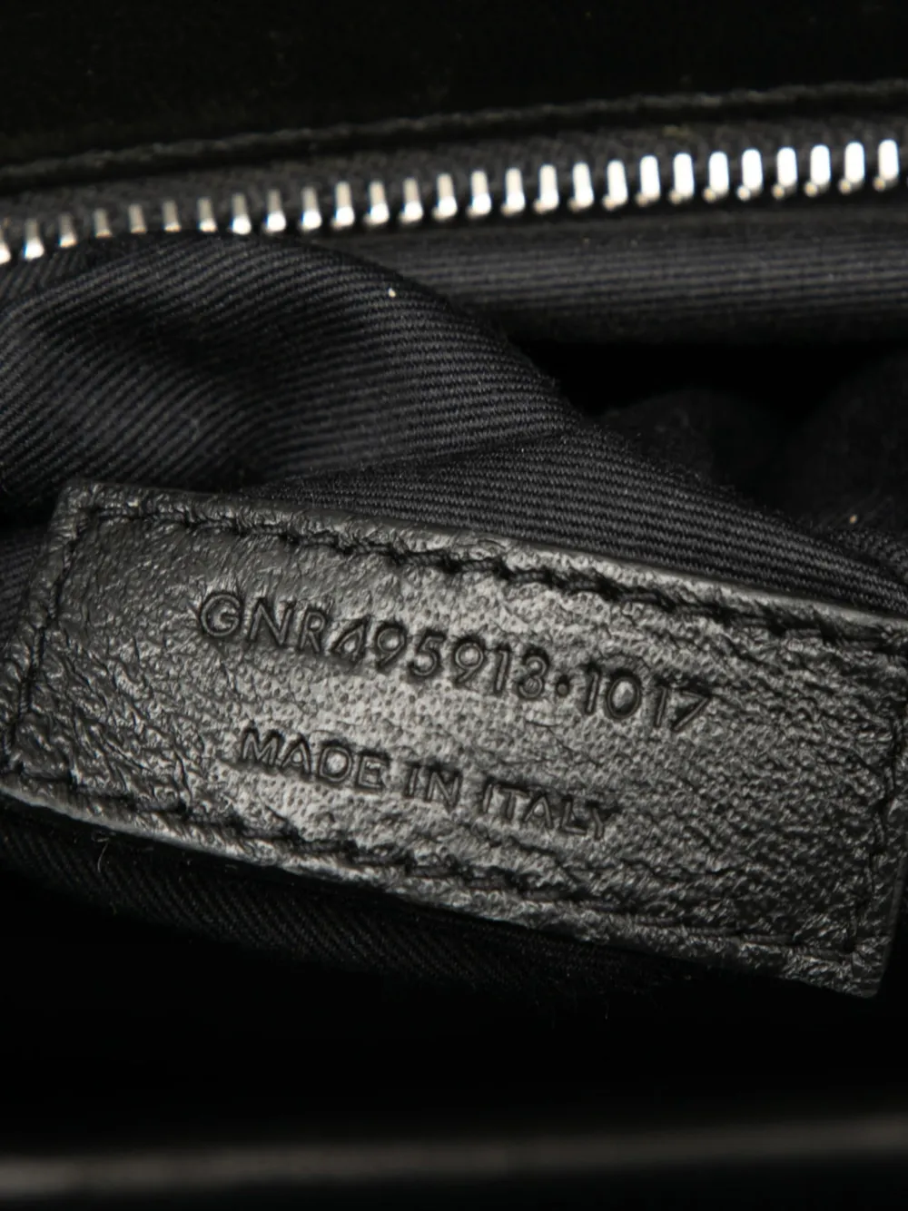 SAINT LAURENT Pre-owned 2017 Leather Babylone Top Handle Bag Satchel In Gray