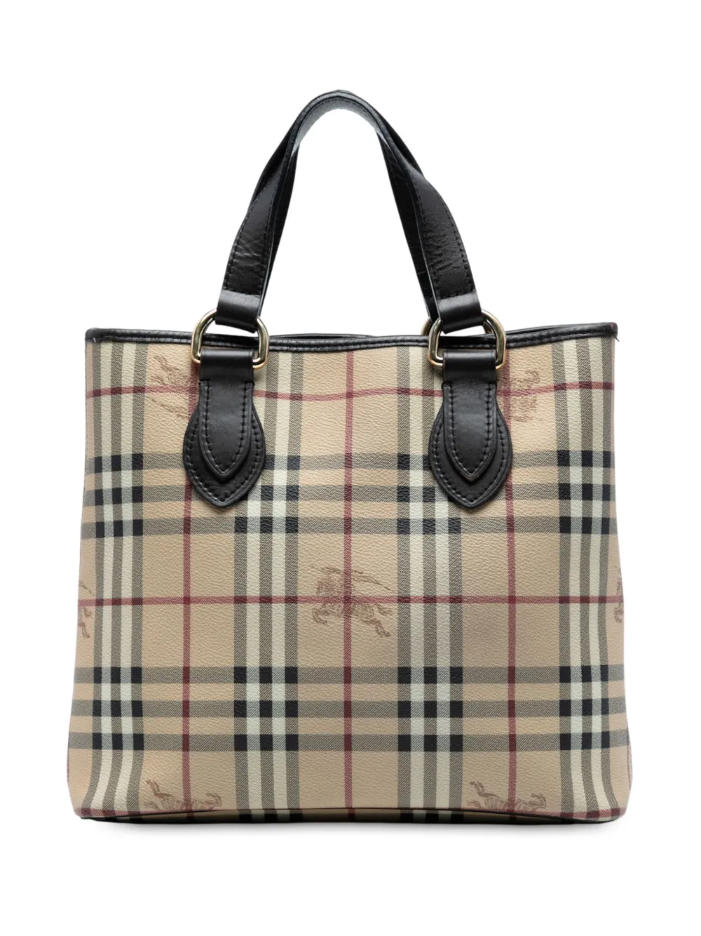 Burberry Pre-Owned 2000-2017 Haymarket Check Coated Canvas tote bag - Burberry Pre-Owned 2000-2017 Haymarket Check Coated Canvas tote bag -