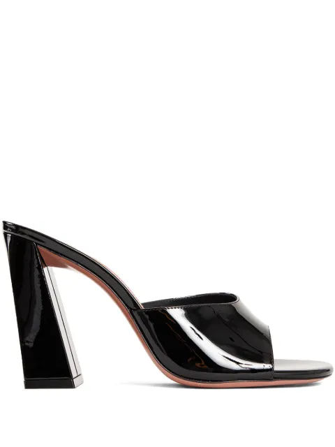 Amina Muaddi Brigitte block-heel sandals