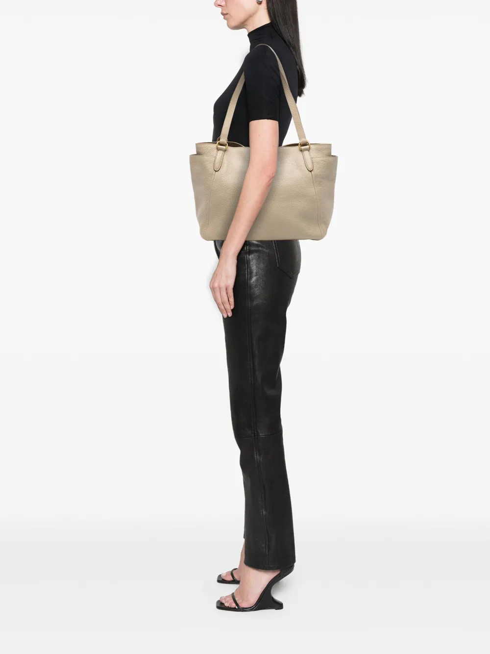 Prada Pre-Owned tote Vitello Daino con doble bolsillo 2000-2025 | Estilos de archivo | Image 2