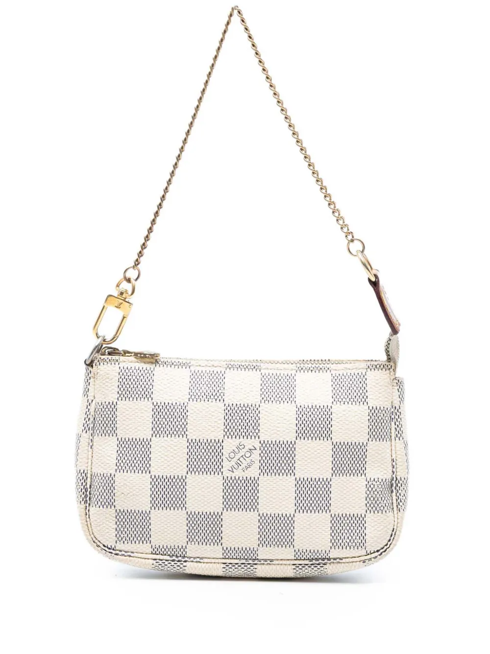 Louis Vuitton Pre-Owned 2010 Damier Azur Mini Pochette Accessoires Louis Vuitton Pre-Owned 2010 Damier Azur Mini Pochette Accessoires