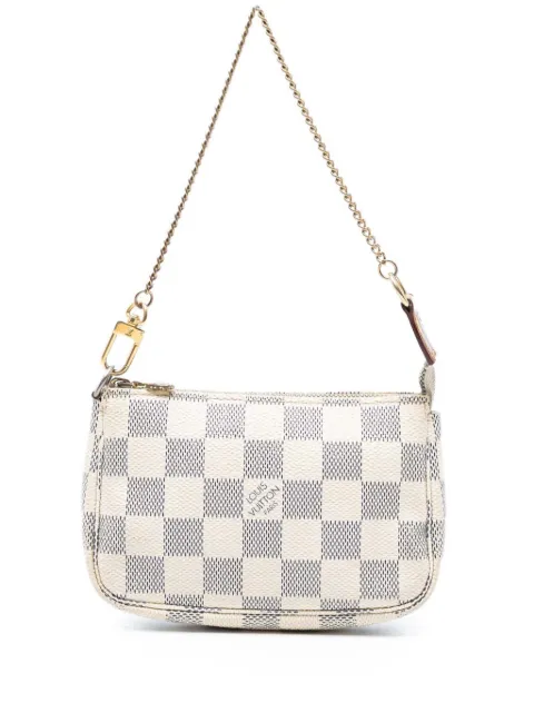Louis Vuitton Pre-Owned 2010 Damier Azur Mini Pochette Accessoires handbag