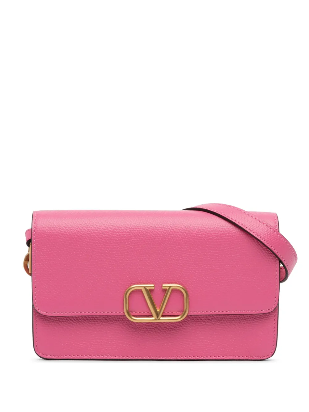 Valentino Garavani Pre-Owned 2018-2025 Leather VLogo Convertible Bag Valentino Garavani Pre-Owned 2018-2025 Leather VLogo Convertible Bag