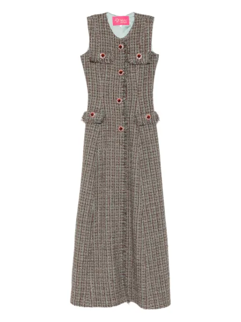 MIAU by Clara Rotescu embellished maxi dress