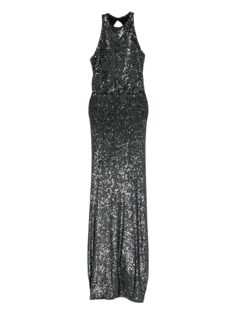 MIAU by Clara Rotescu sequinned maxi dress