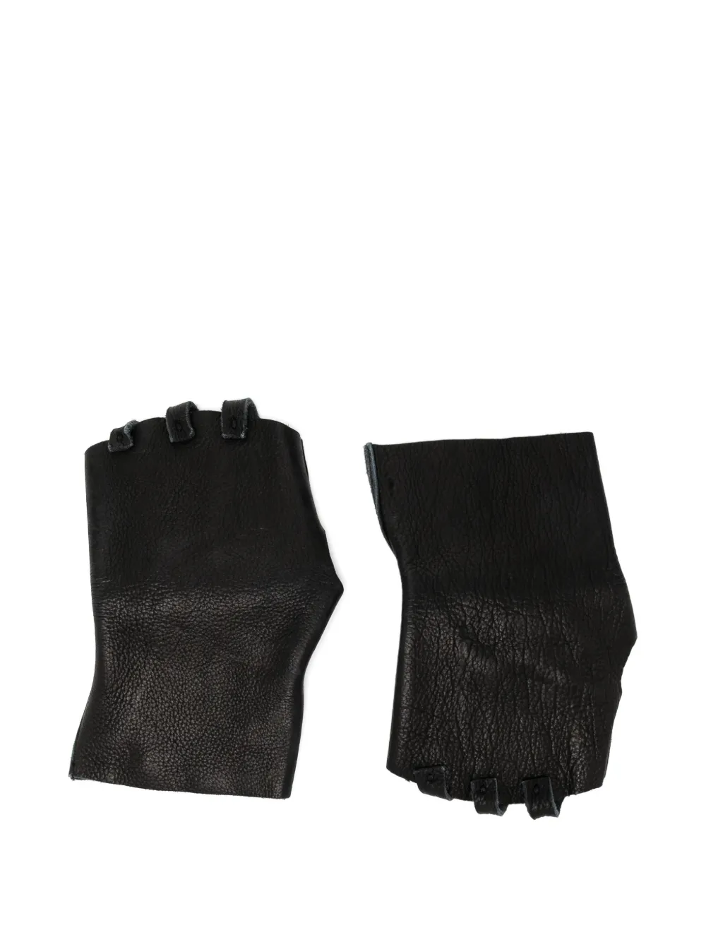Ma+ Short Fingerless Gloves | Black | Image 1