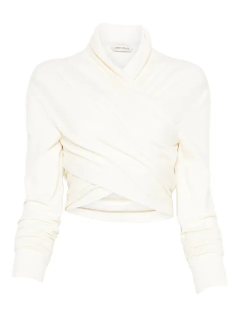 Alberta Ferretti crossover top