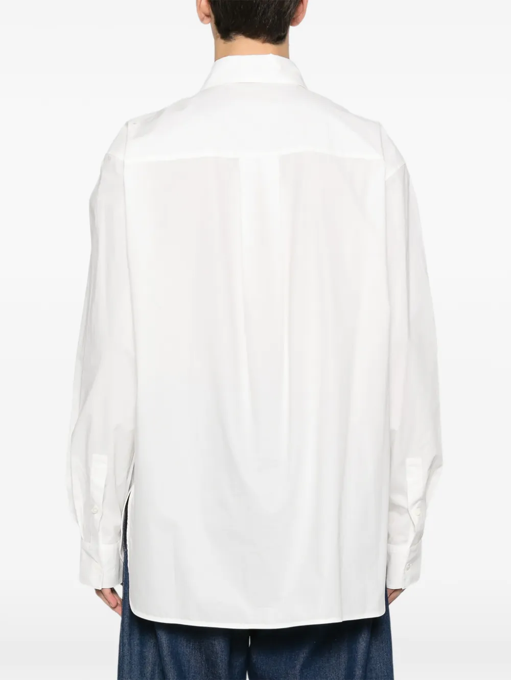 Marni Overhemd met grafische print Wit