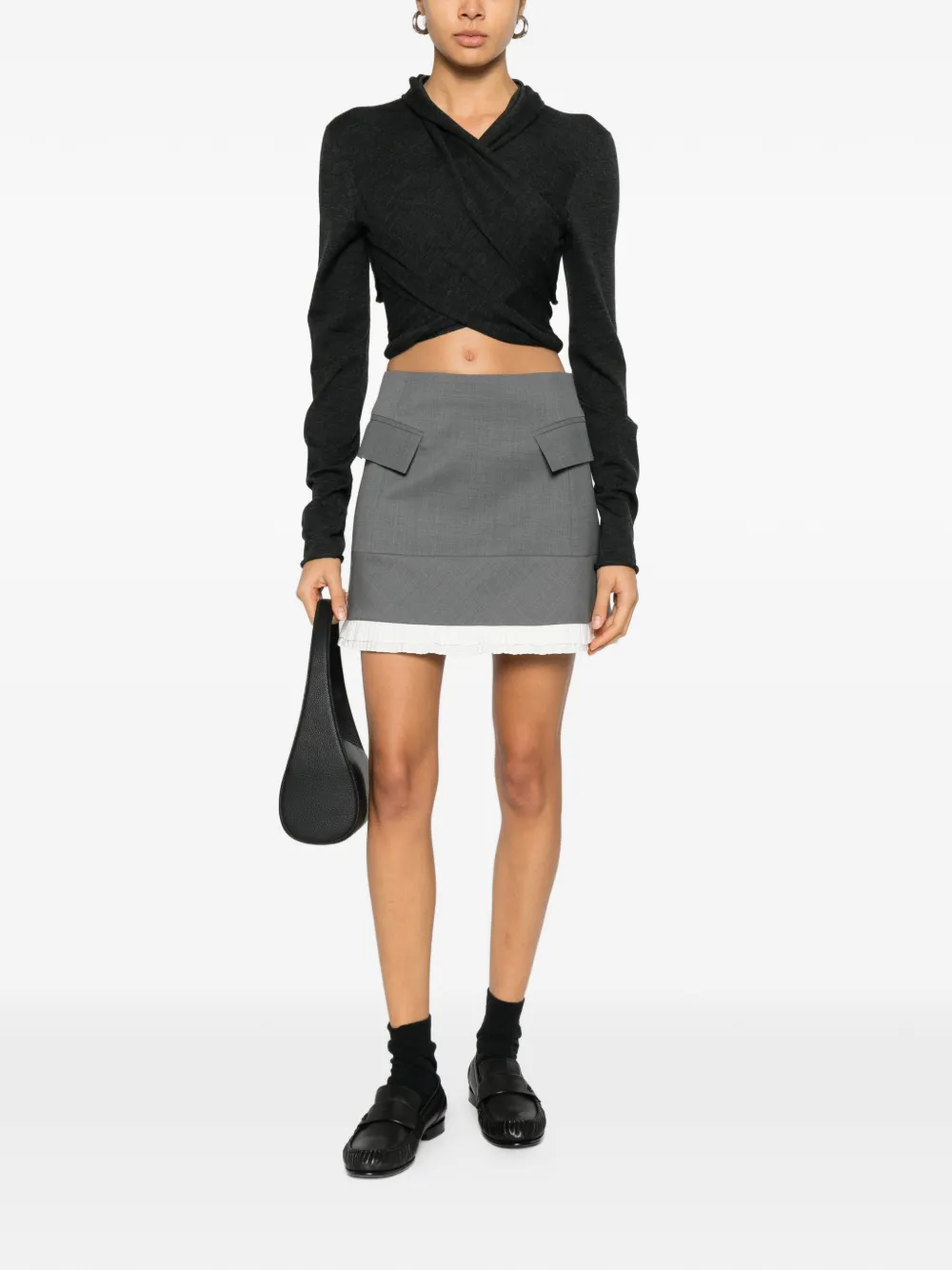 Alberta Ferretti draped top | Blouses | Image 2