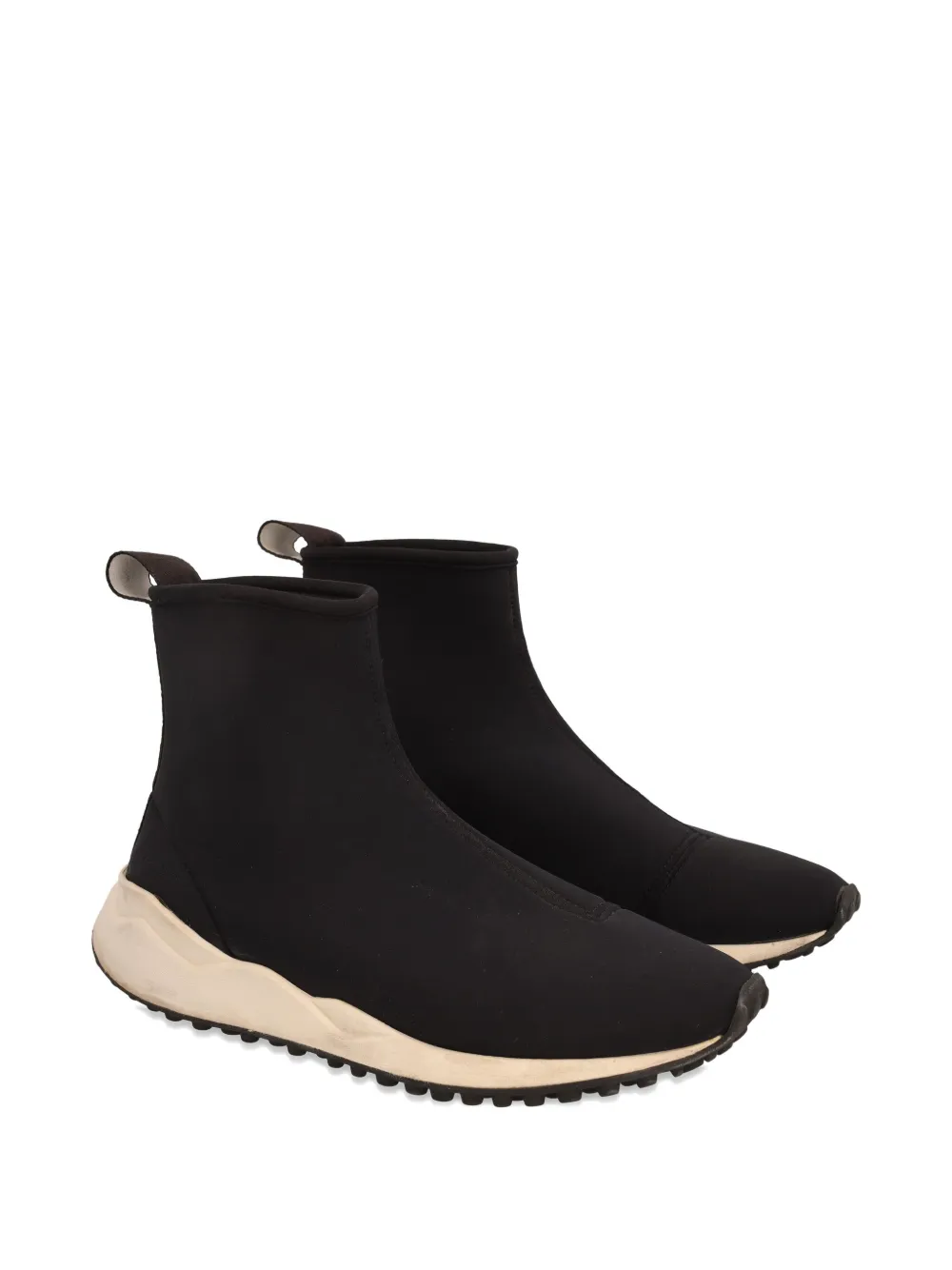 Moschino Pre-Owned logo-detail sock sneakers | Image 2