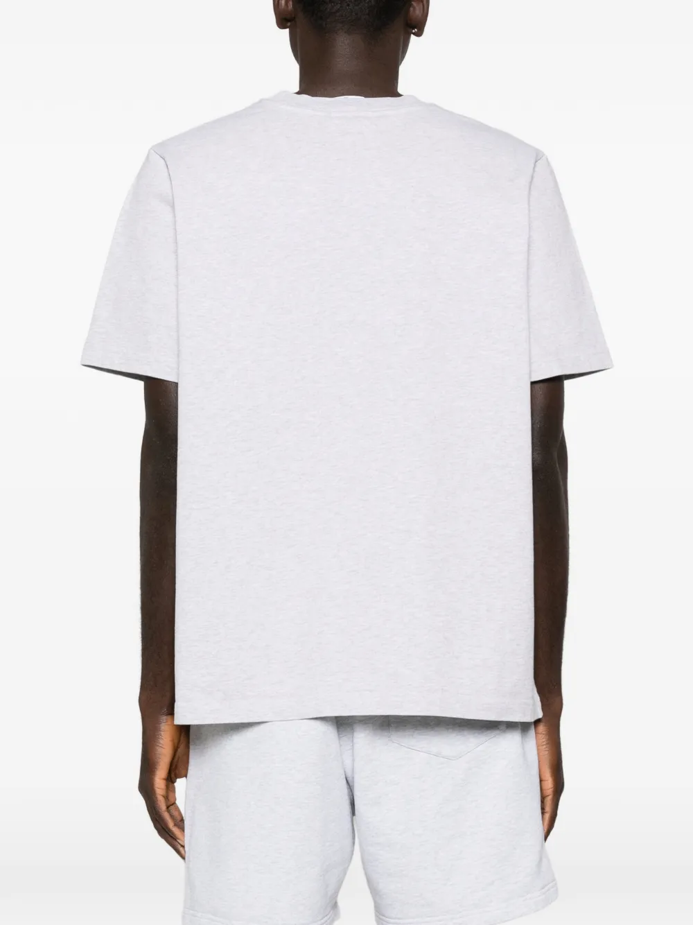 Casablanca Katoenen T-shirt met grafische print Grijs