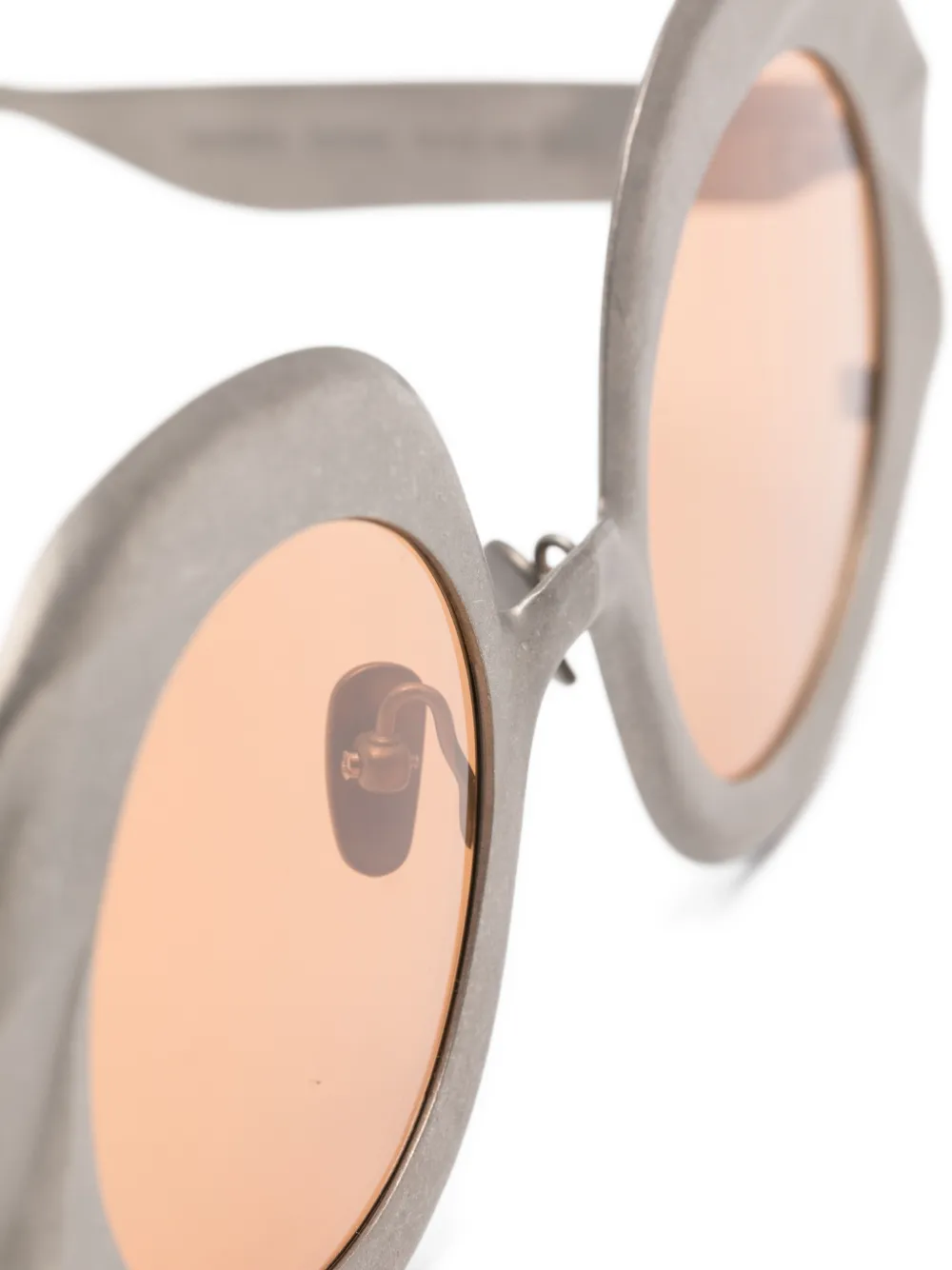  Rigards Round Frame Sunglasses - Grey 