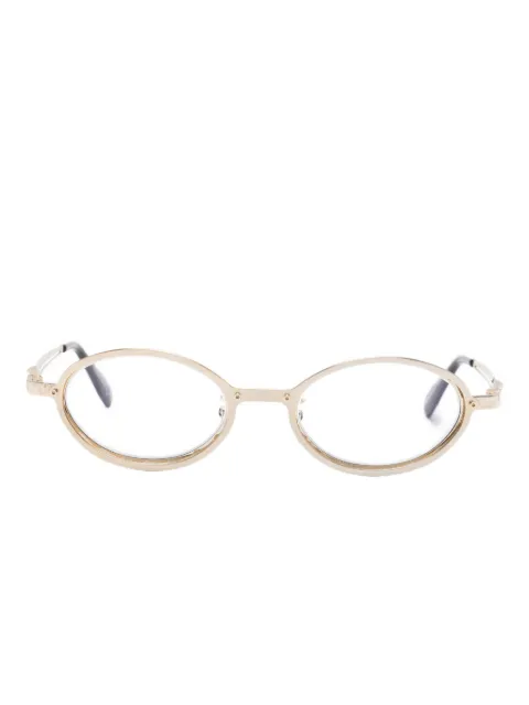 Kuboraum Maskeh 18 oval-frame glasses