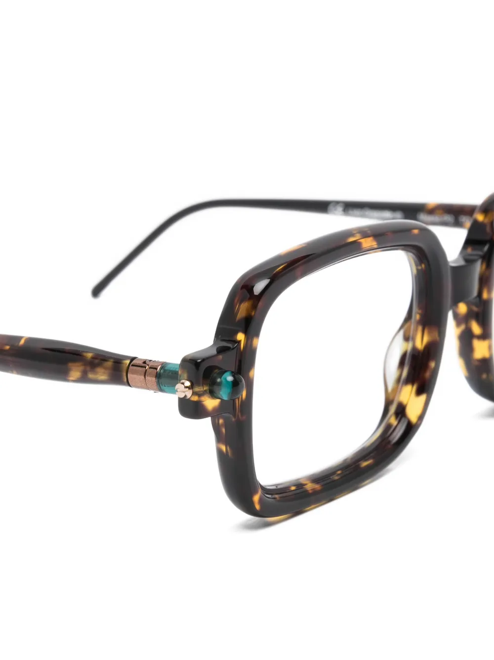  Kuboraum Maske P2 Square-frame Glasses - Brown 