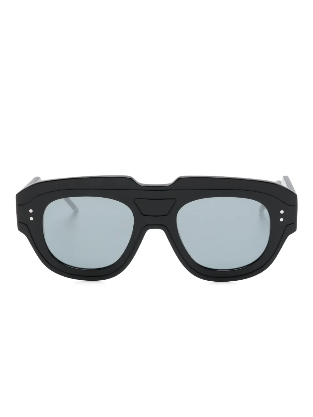 Thom Browne Eyewear round-frame sunglasses | Black | Image 1
