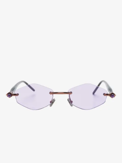 Kuboraum geometric-frame sunglasses
