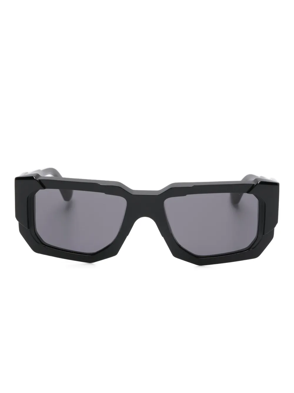 Kuboraum Occhiali da sole geometrici - Nero